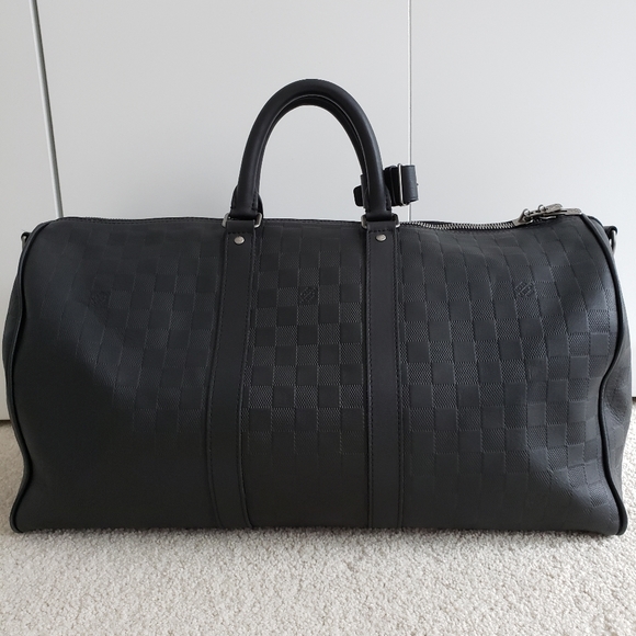 Louis Vuitton LV Infini Keepall 45 Onyx - Picture 10 of 12